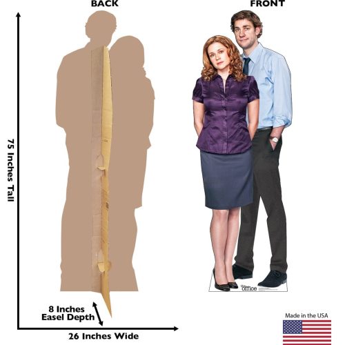 jim pam the office cardboard cutoutscardboard cutoutsprime party 239743