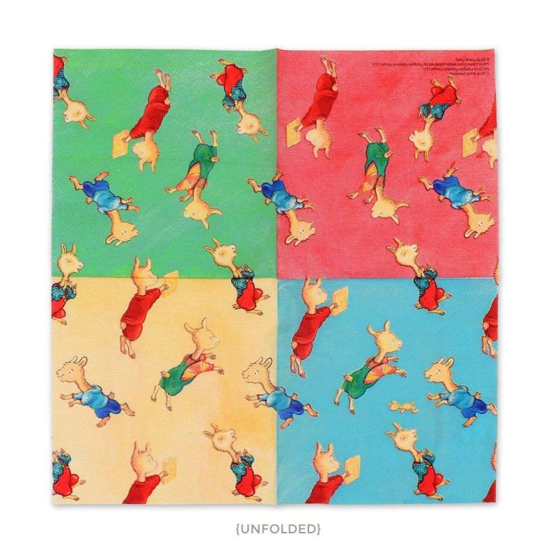 llama llama beverage napkins 20 packnapkinsprime party 280270