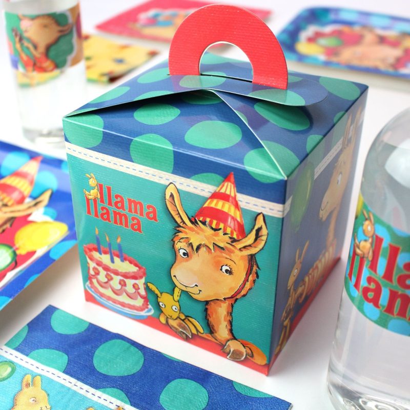 llama llama favor boxes 8 packfavor boxesprime party 739102