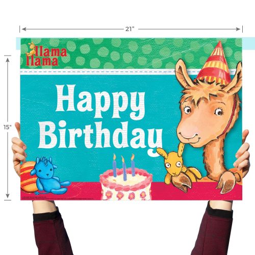 llama llama happy birthday yard signyard signsprime party 112774