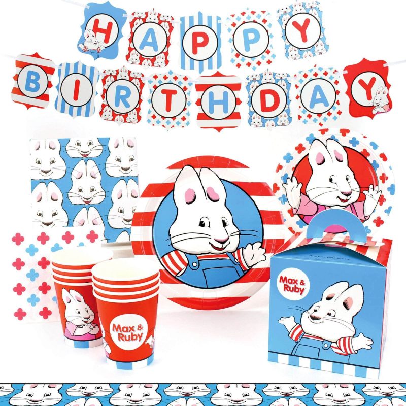 max and ruby deluxe pack for 8party packsprime party 265889