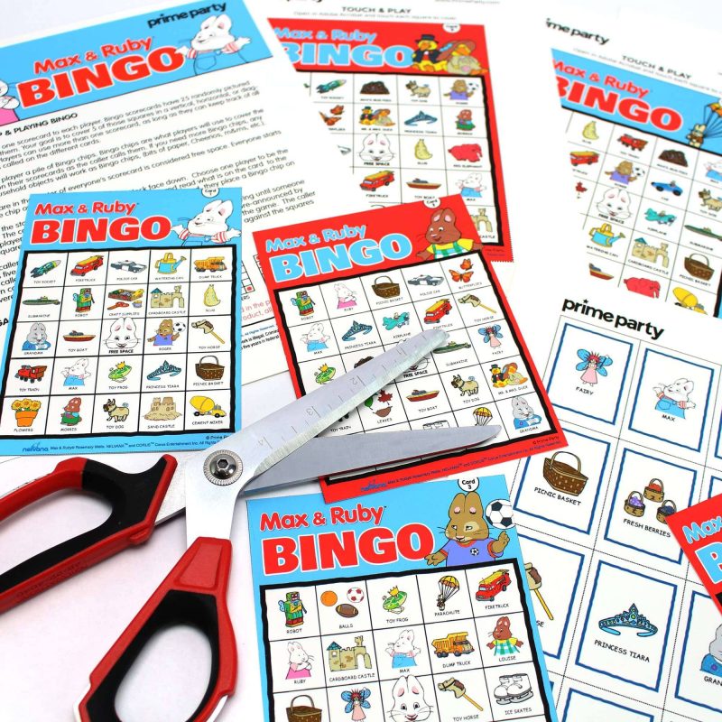 max and ruby printable bingo gamegames activitiesprime party 492963