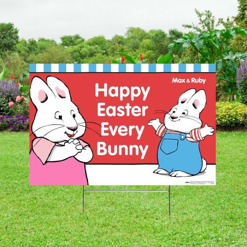 max ruby easter yard signyard signsprime party 791303