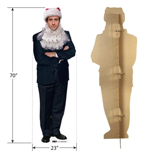 michael scott santa the office cardboard cutoutcardboard cutoutsprime party 523760