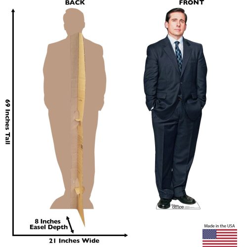 michael scott the office cardboard cutoutcardboard cutoutsprime party 159777