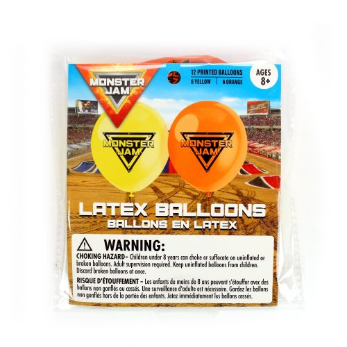 monsterJam Balloons Package Front