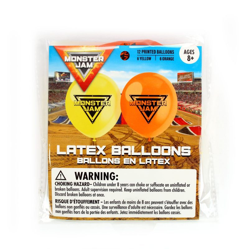 monsterJam Balloons Package Front