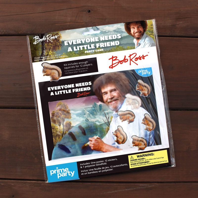 pin the squirrel on bob ross party gamegames activitiesprime party 480910