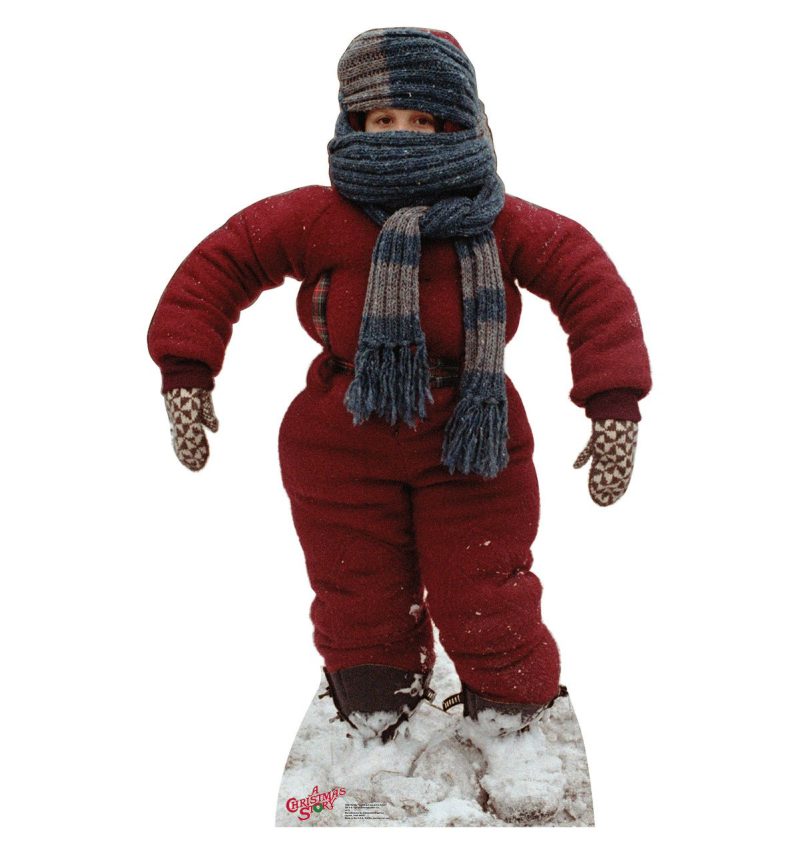 randy bundled up a christmas story randy i cant put my arms down a christmas storycardboard cutoutsprime party 260955