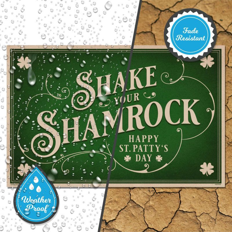 shake your shamrock st patricks day yard signyard signsprime party 629131