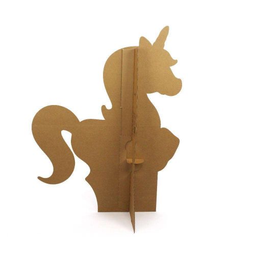 silver lining rainbow large unicorn cut outcardboard cutoutsprime party 527748