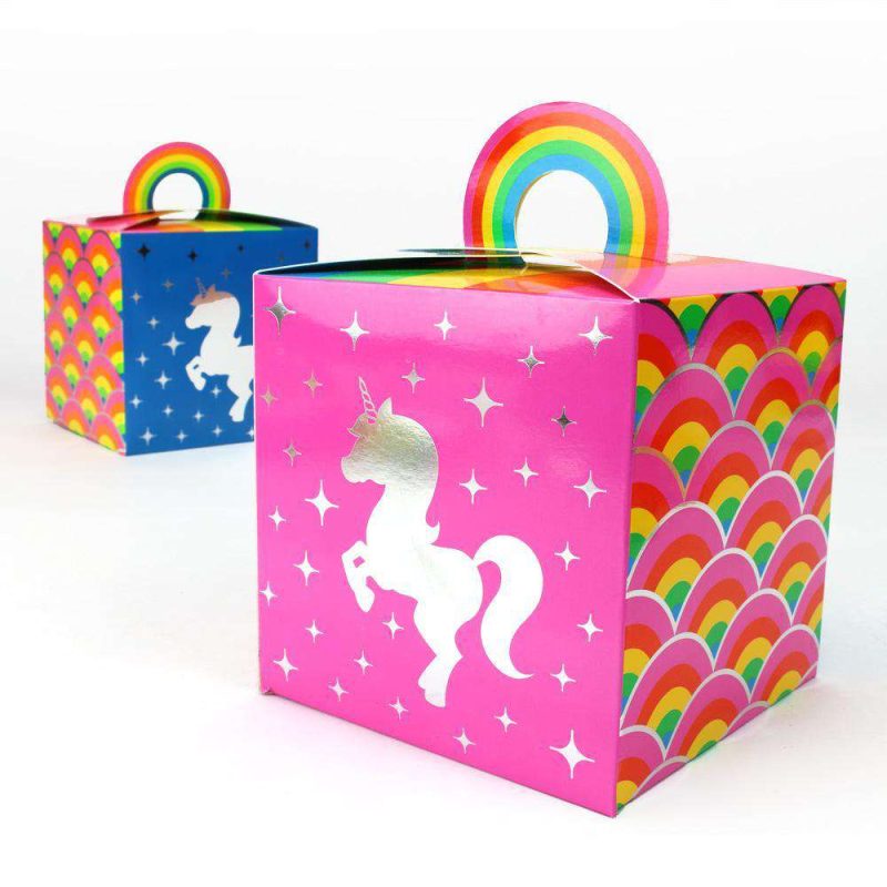 silver lining rainbow unicorn deluxe pack for 8party packsprime party 409560