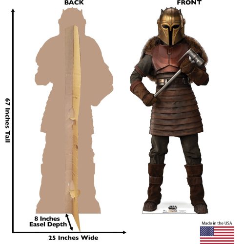 the armorer the mandalorian cardboard cutoutcardboard cutoutsprime party 466007