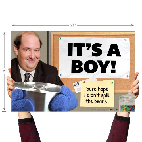 the office personalized yard sign with kevin malone sure hope i didnt spill the beansyard signsprime party 519628