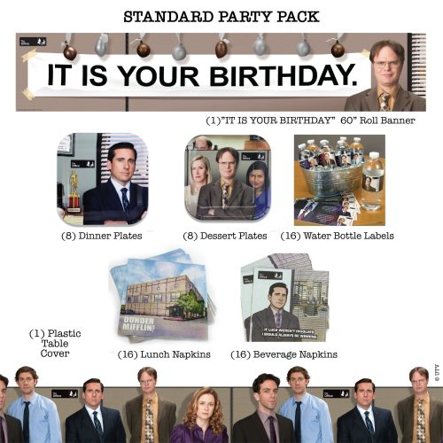 the office standard party pack for 8party packsprime party 758463