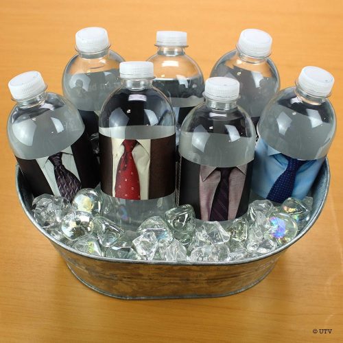 the office water bottle labels set of 16water bottle labelsprime party 233433