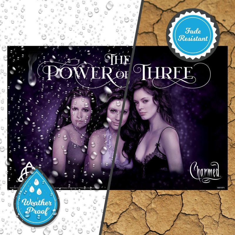 the power of three charmed yard signyard signsprime party 756693