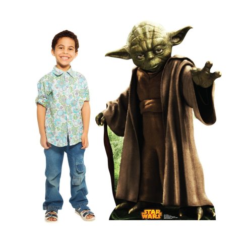 yoda star wars classics cardboard cutoutcardboard cutoutsprime party 293789